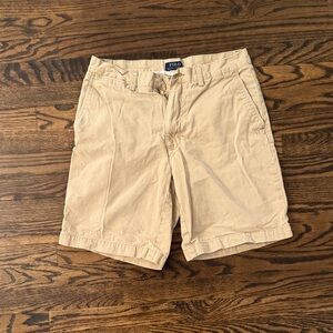 Polo by Ralph Lauren Men's Beige Flat Front Shorts